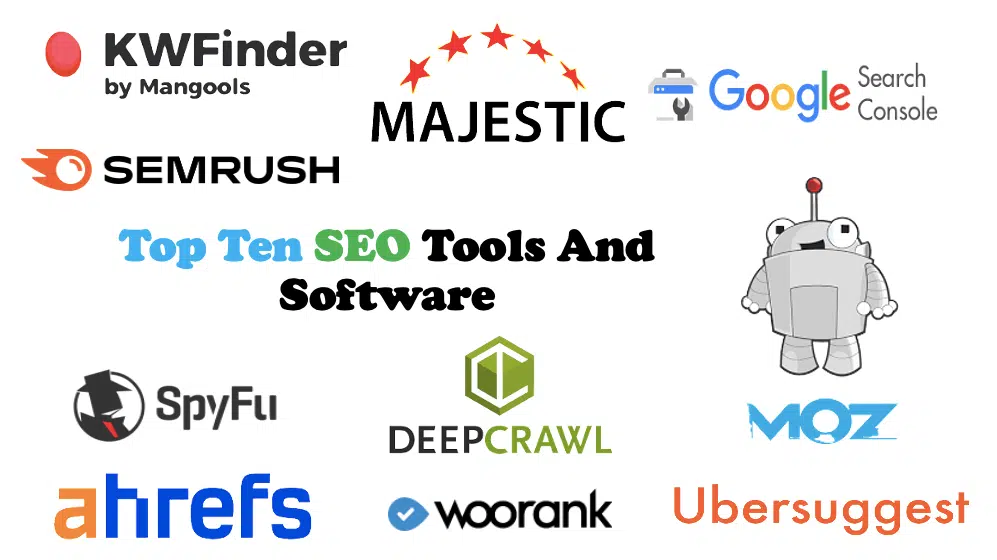 Top Ten SEO Tools And Softwares