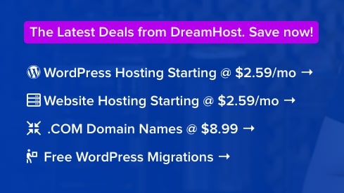 Dreamhost Price and Plan