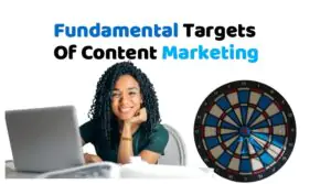 Fundamental Targets Of Content Marketing